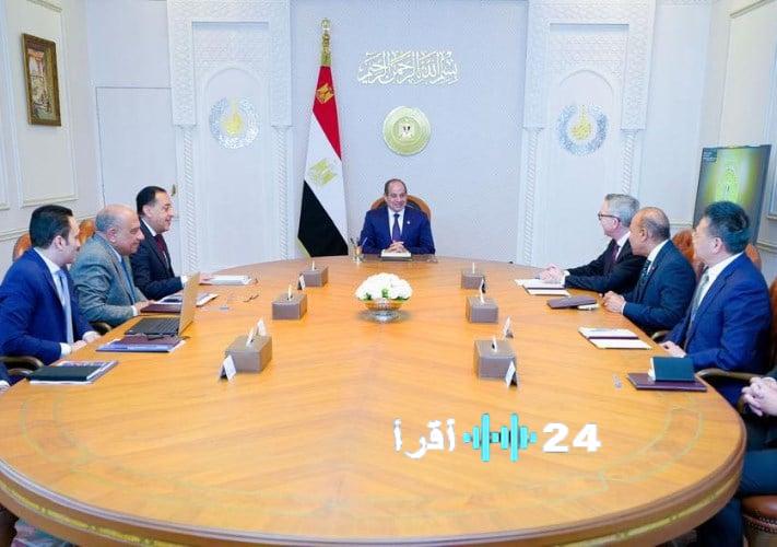 سكاتك وإنفجين تلتزمان بتعزيز الاستثمارات في مصر بعد لقاء الرئيس السيسي
