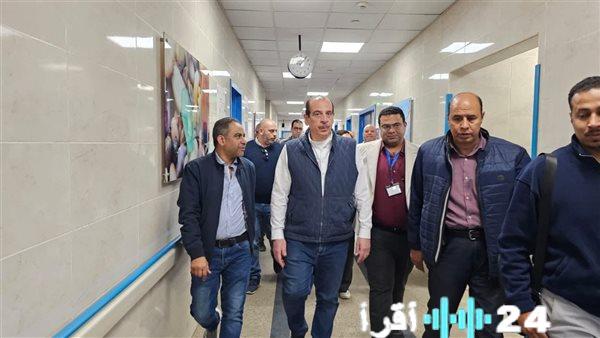 نائب وزير الصحة يكشف واقع مستشفيات أسيوط في جولة تفقدية مكثفة