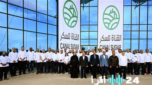رئيس الوزراء يتفقد التشغيل التجريبي لمصنع القناة للسكر تمهيداً لموسم بنجر 2026
