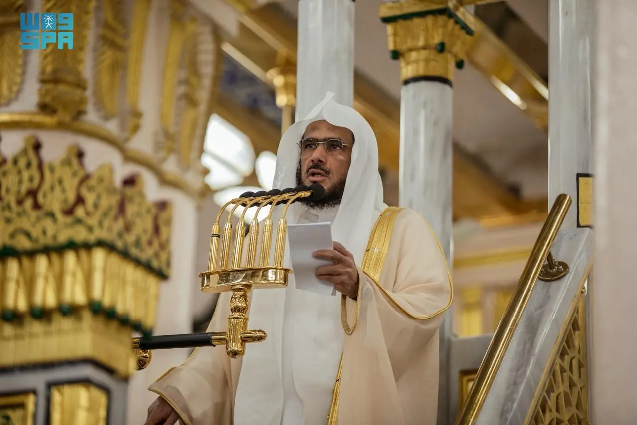 إمام المسجد النبوي: إتقان العمل بوابة الترقي في مدارج العبودية