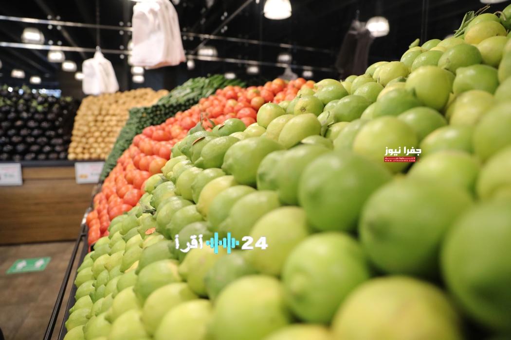 أسعار الخضروات والفواكه ليوم الاثنين في جفرا نيوز