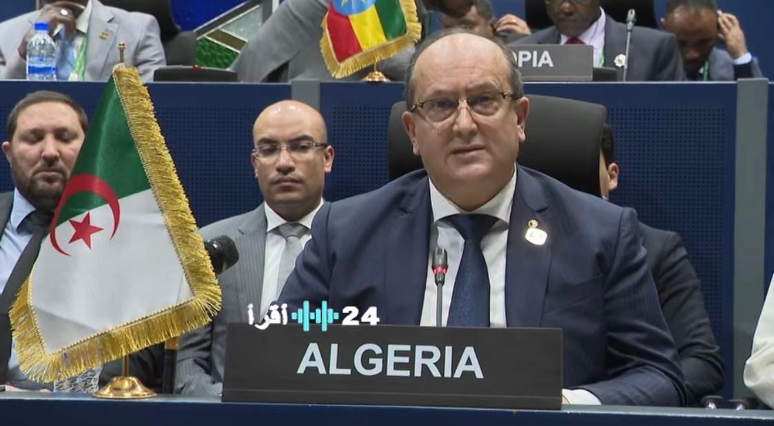 كلمة رئيس الجمهورية عبد المجيد تبون خلال اجتماع لجنة الاتحاد الإفريقي حول جنوب السودان يقرأها الوزير الأول سيفي غريب