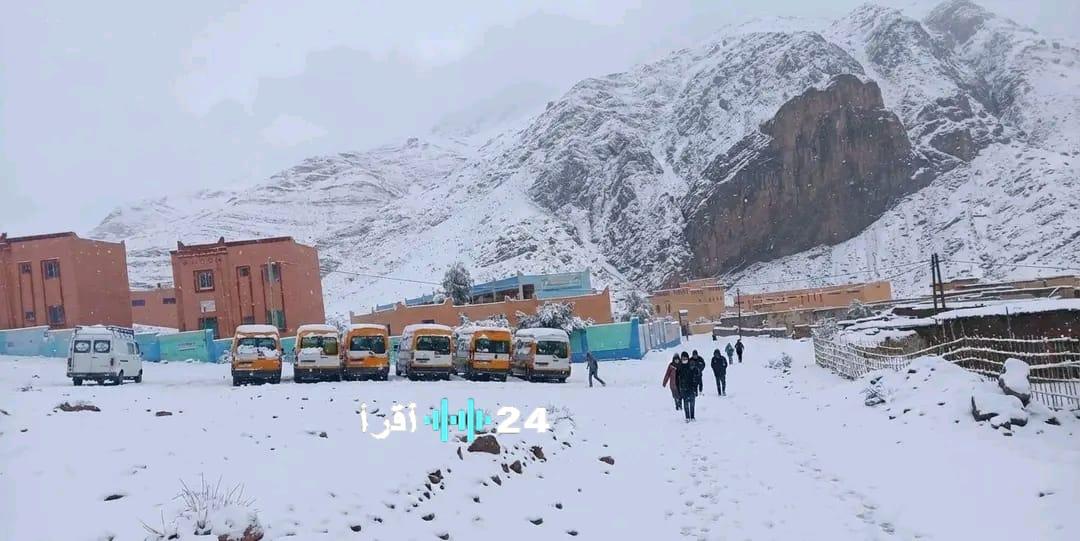 الدراسة تتوقف في 8 جماعات بإقليم ورزازات جراء الاضطرابات الجوية