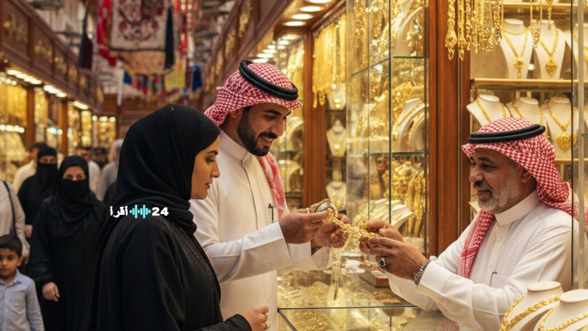 ارتفاع طفيف لأسعار الذهب في السعودية بالتزامن مع الاتجاه العالمي وعيار 24 يسجل 608.8 ريالا