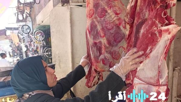 حملات تفتيشية على محلات الجزارة والأسماك وتطهير شامل لأسواق الطيور في أسوان