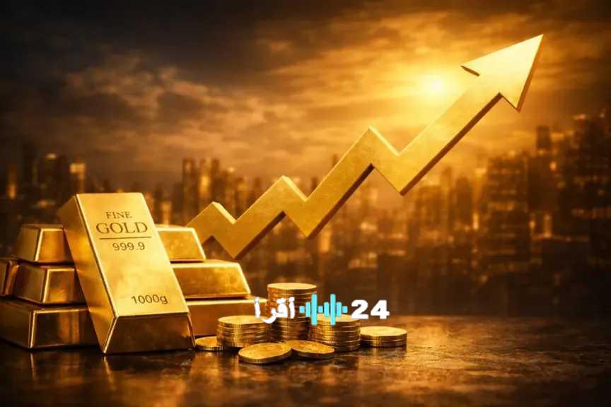 «أسعار الذهب في مصر تسجل ارتفاعاً ملحوظاً: عيار 21 يقفز إلى 860 جنيهاً في غضون أيام»