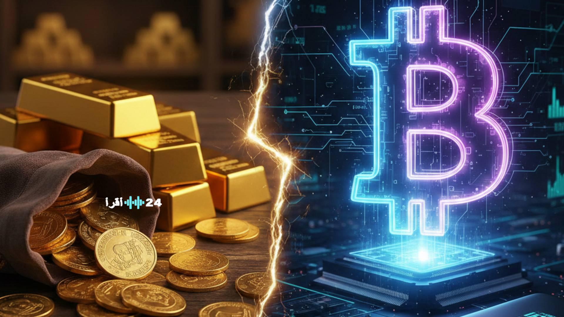 رؤيا الإخباري يتناول مستقبل الذهب والبيتكوين في 2026 وسط تساؤلات عن نهاية عصر أو بداية مرحلة جديدة من “الاحترافية” والانقسام