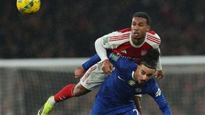 أرسنال يتغلب على تشيلسي بهدف دون رد ويتأهل إلى نهائي كأس رابطة المحترفين الإنجليزية