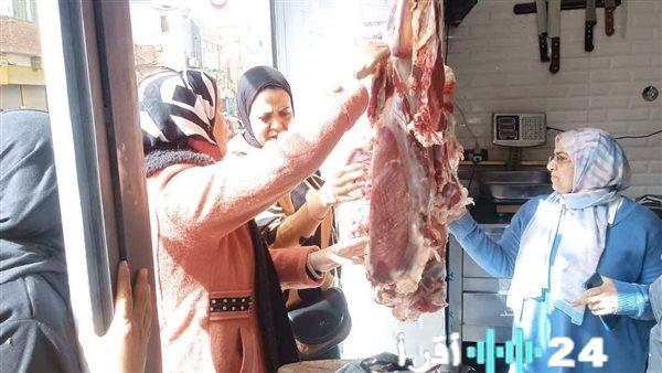 ضبط 719 كيلوغرام من اللحوم غير الصالحة والمذبوحة خارج المجازر