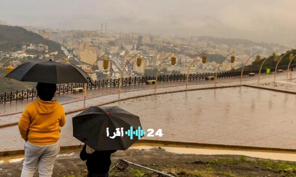الأرصاد تحذر من أمطار رعدية ورياح نشطة بـ 5 مناطق سعودية