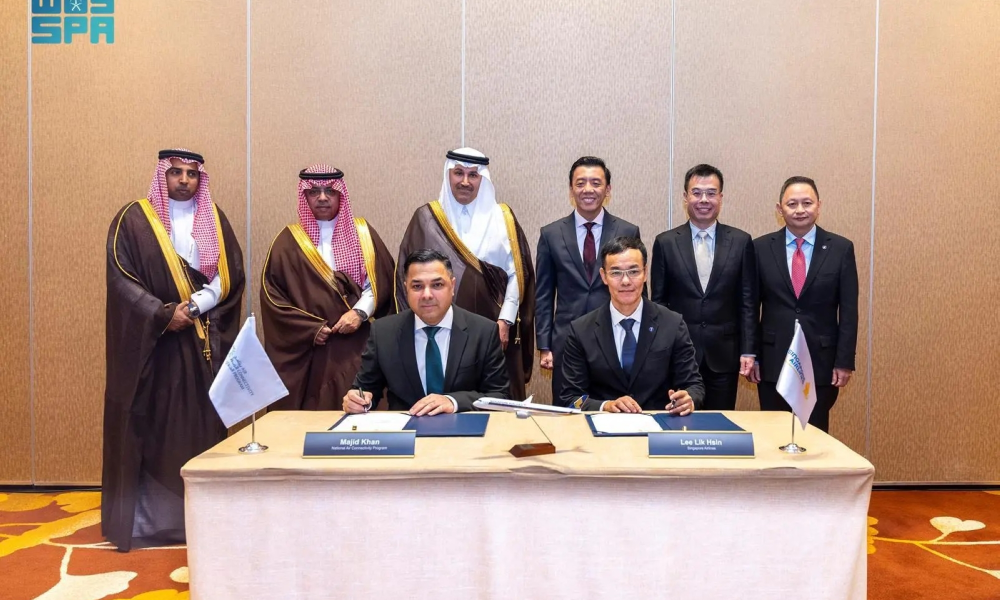 رحلات مباشرة تربط الرياض بسنغافورة اعتباراً من يونيو المقبل