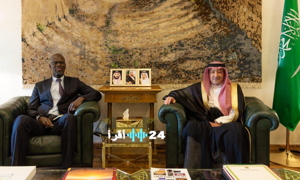 ولي العهد يستقبل رسالة رئيس السنغال لدفع مسارات التعاون الثنائي