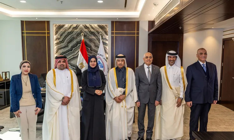 «تعاون ثنائي قوي» رئيس مجلس أمناء وحدة مكافحة غسل الأموال في مصر يستقبل النائب العام القطري