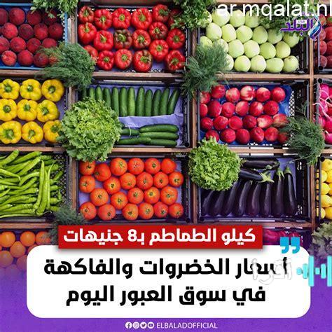 زيادة أسعار الطماطم إلى 8 جنيهات وتحديث أسعار الخضروات والفواكه في كفر الشيخ الاثنين 2 فبراير 2026