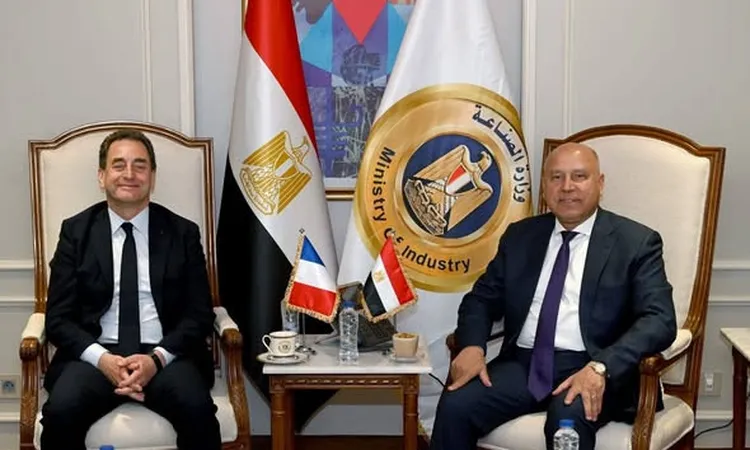 «تعاون استثماري واعد» وزير الصناعة والنقل يتناول مع السفير الفرنسي أبرز تطورات مشروعات النقل المشتركة
