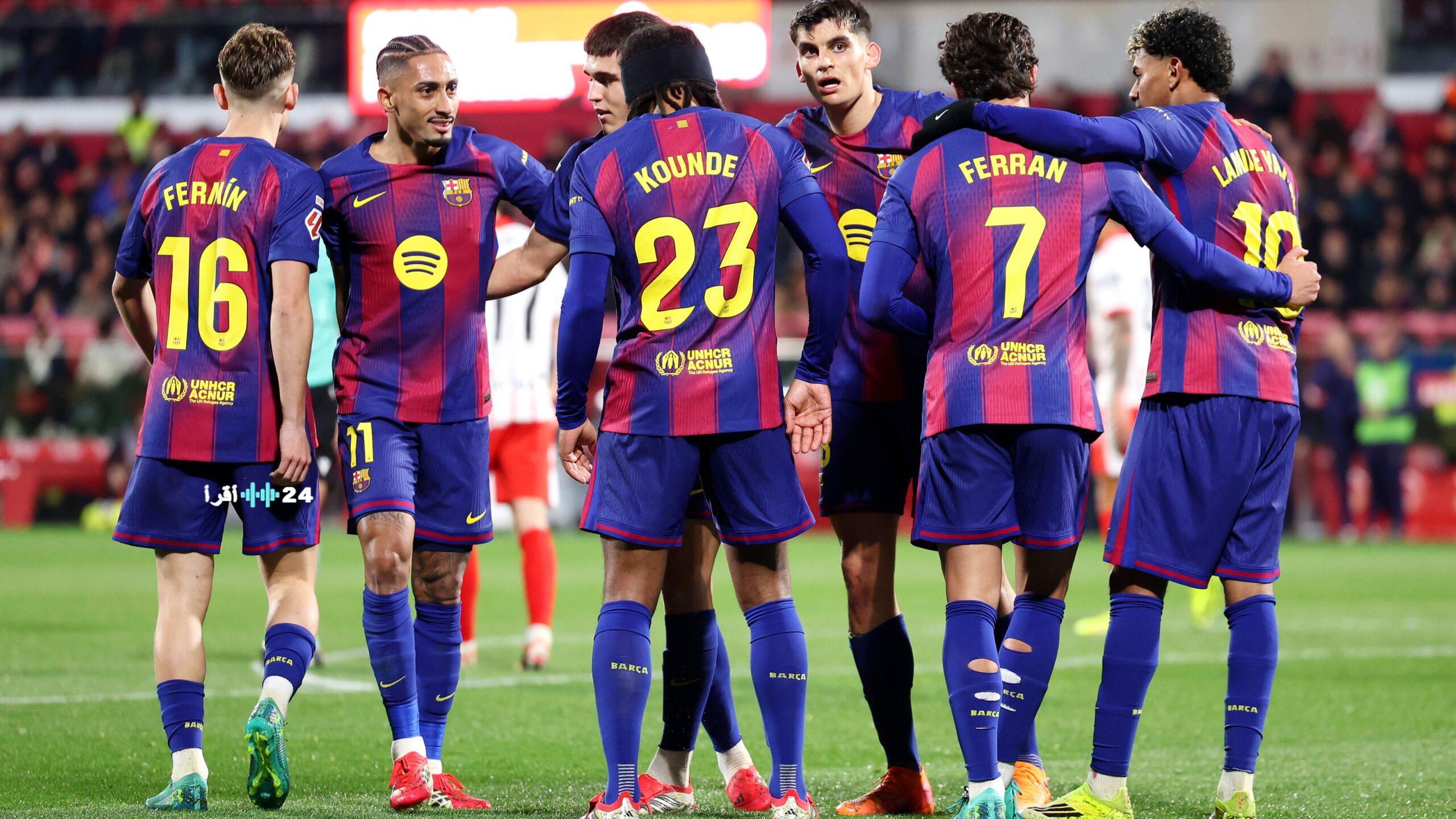 برشلونة وليفانتي الدوري الإسباني 2025-2026 الموعد والقنوات الناقلة