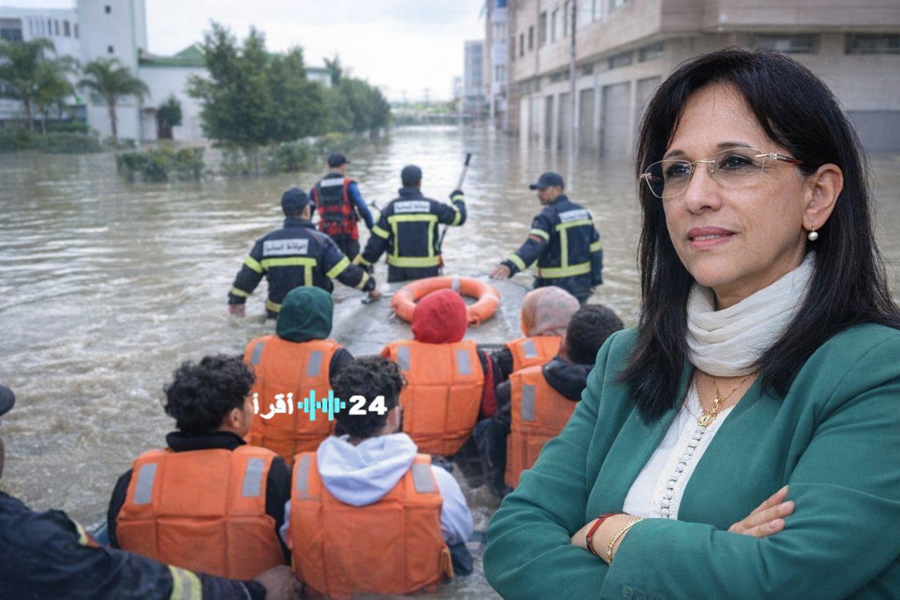 مجلس حقوق الإنسان يثني على إدارة فيضانات الغرب واللوكوس ويطالب بوضع بروتوكول وطني استباقي