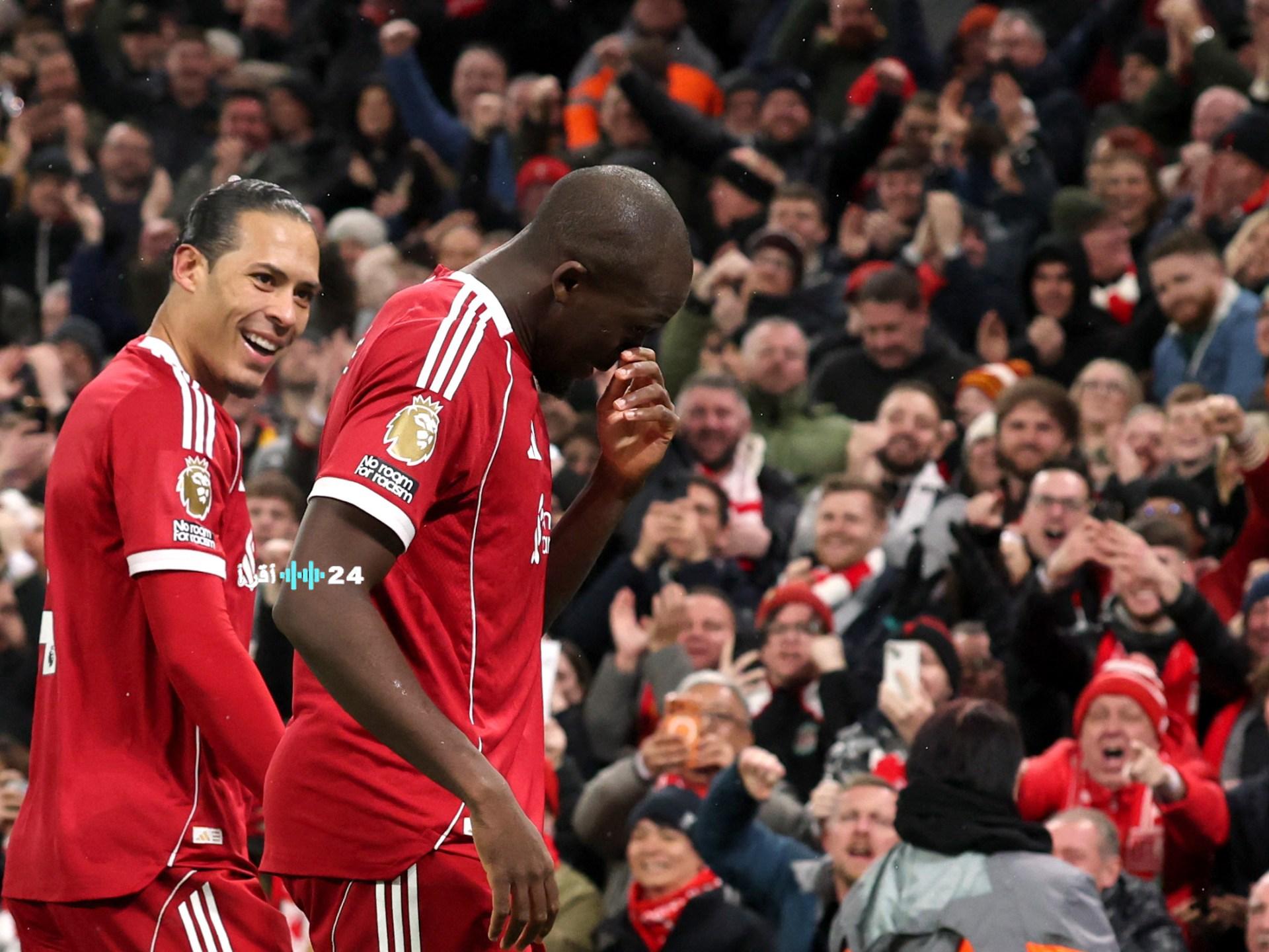 شاهد بالفيديو دموع كوناتي تخطف الأنظار في قمة ليفربول ونيوكاسل