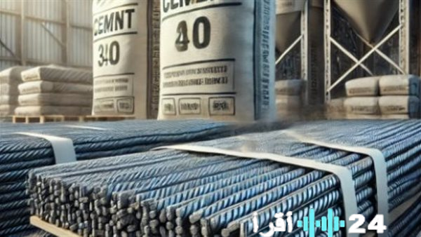 أسعار الحديد والأسمنت في السوق اليوم الإثنين 2 فبراير 2026