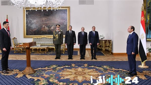 خالد هاشم يؤدي اليمين الدستورية وزيرًا للصناعة بحضور الرئيس السيسي