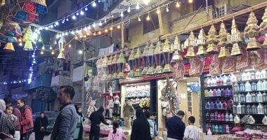 أسعار الفوانيس في سوق بني سويف تبدأ من 3 جنيهات بمناسبة رمضان الكريم
