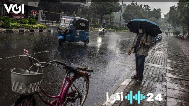 معظم مناطق إندونيسيا تواجه خطر هطول أمطار خفيفة في 26 فبراير