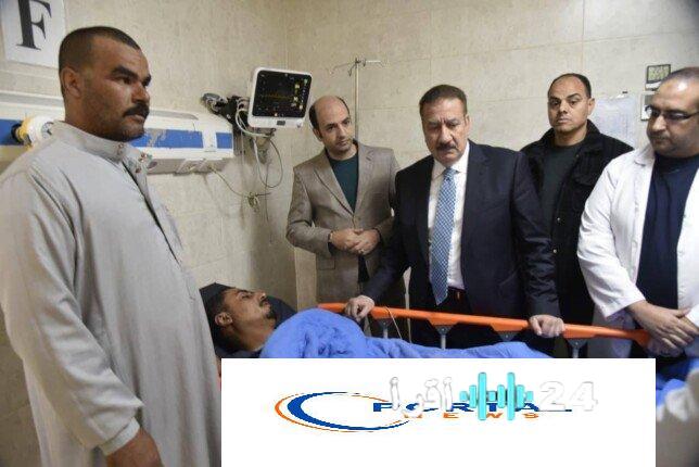 رفع درجة الاستعداد القصوى لعلاج مصابي حادث 30 يونيو