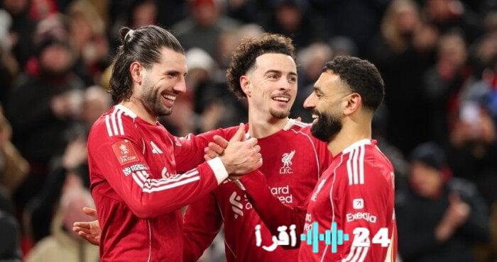 موعد مباراة ليفربول القادمة بعد الفوز على نوتنجهام فورست في الدوري الإنجليزي الممتاز