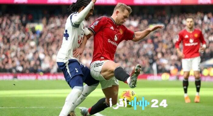 موعد مباراة مانشستر يونايتد وتوتنهام الدوري الإنجليزي قنوات البث المباشر