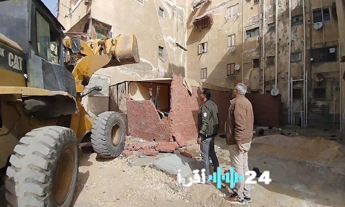 حملات موسعة في كافة أحياء بورسعيد لاستعادة النظام وإزالة الإشغالات والتعديات