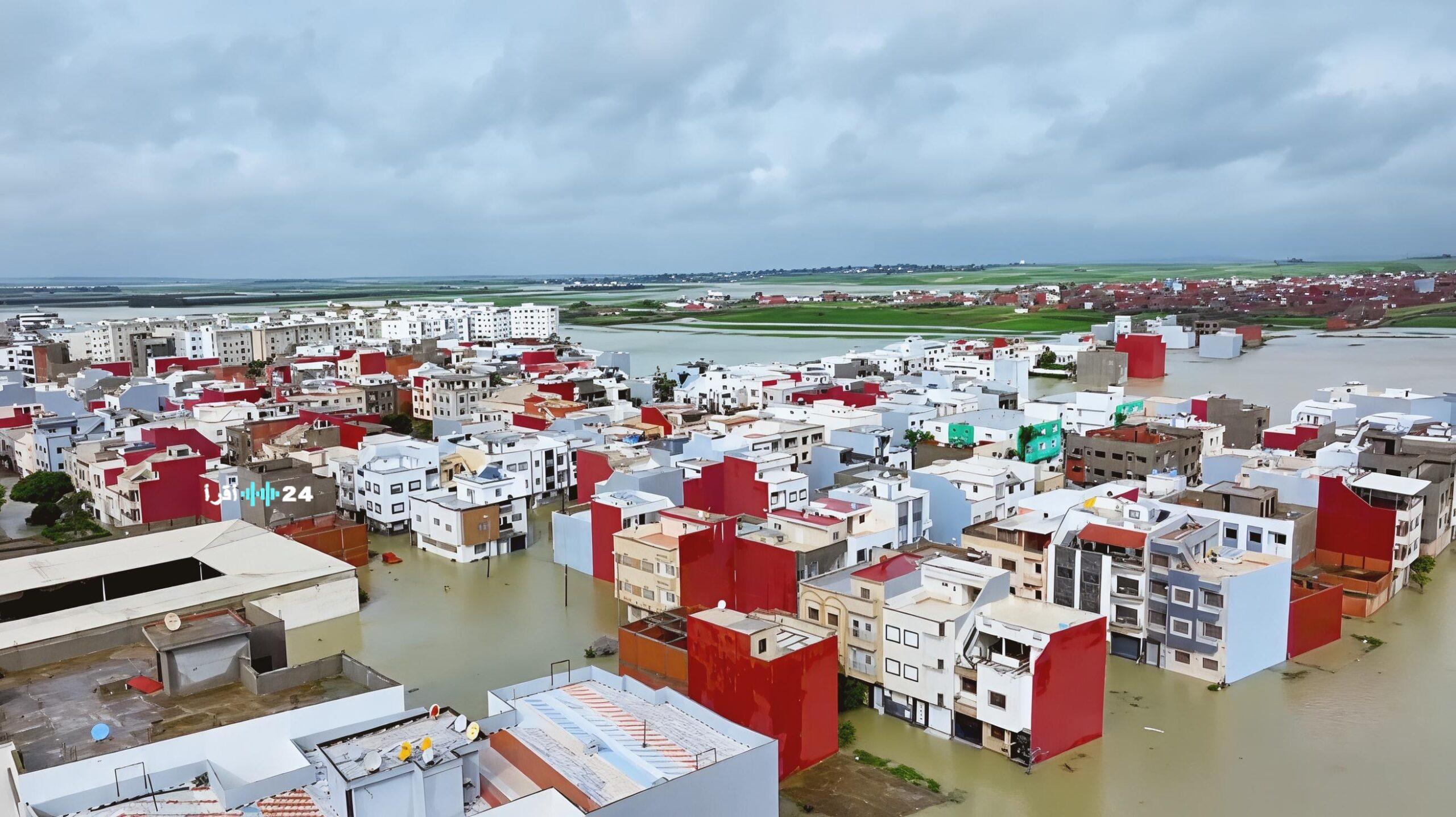 منظمة حقوقية تدعو إلى إعلان مناطق منكوبة بسرعة وعاجلة