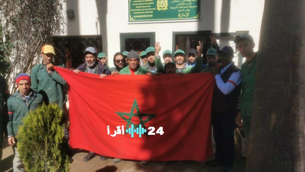 «حقوق معلقة، ومستقبل مجهول.» احتجاج عمال “جنان السبيل” يتصاعد ضد الرواتب المتأخرة واقتطاعات الضمان الاجتماعي غير المسواة مع صمت مريب لرئاسة المؤسسة