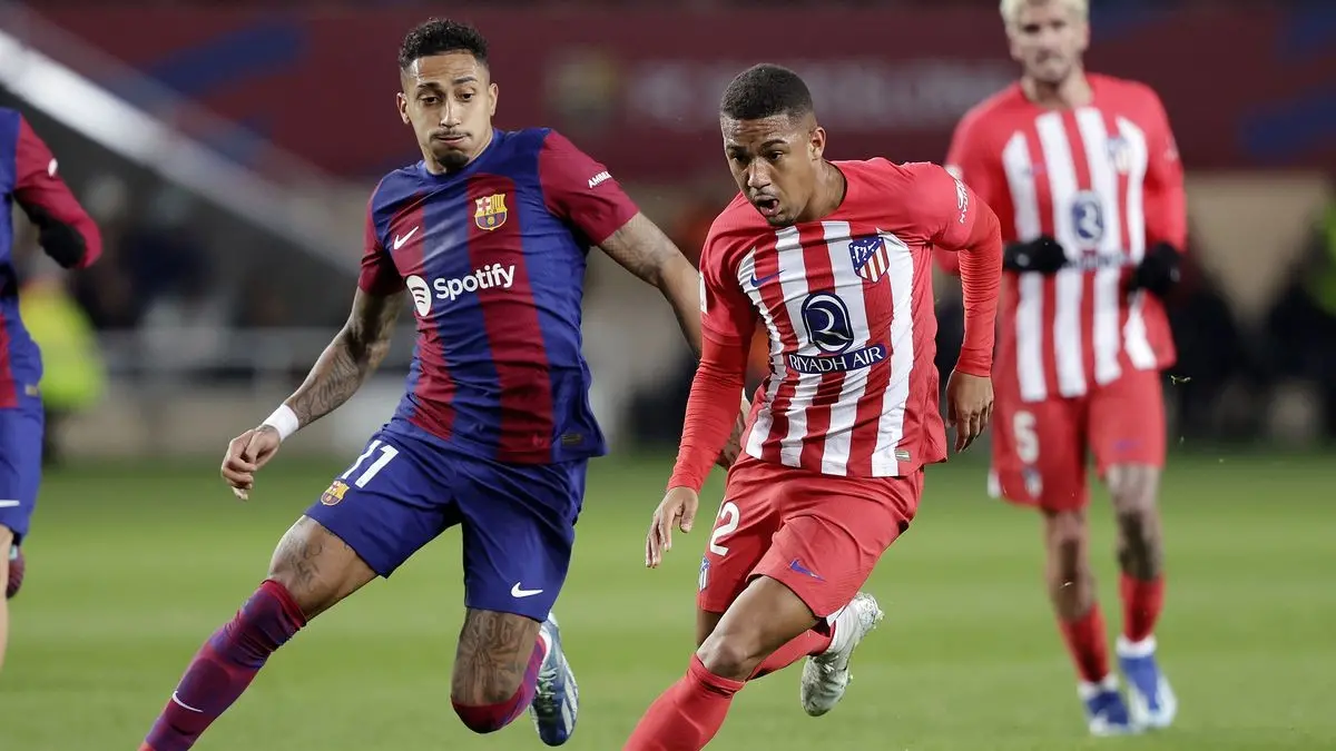 موعد مباراة برشلونة وأتلتيكو مدريد في نصف نهائي كأس ملك إسبانيا الخميس 12 فبراير 2026