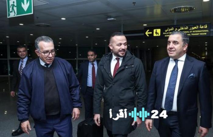 استقبال حافل لبعثة الأهلي بالجزائر بقيادة محمد الجارحي قبل قمة شبيبة القبائل