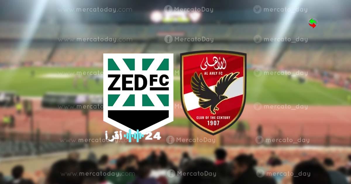 بث مباشر لمباراة الأهلي وزد في الدوري المصري