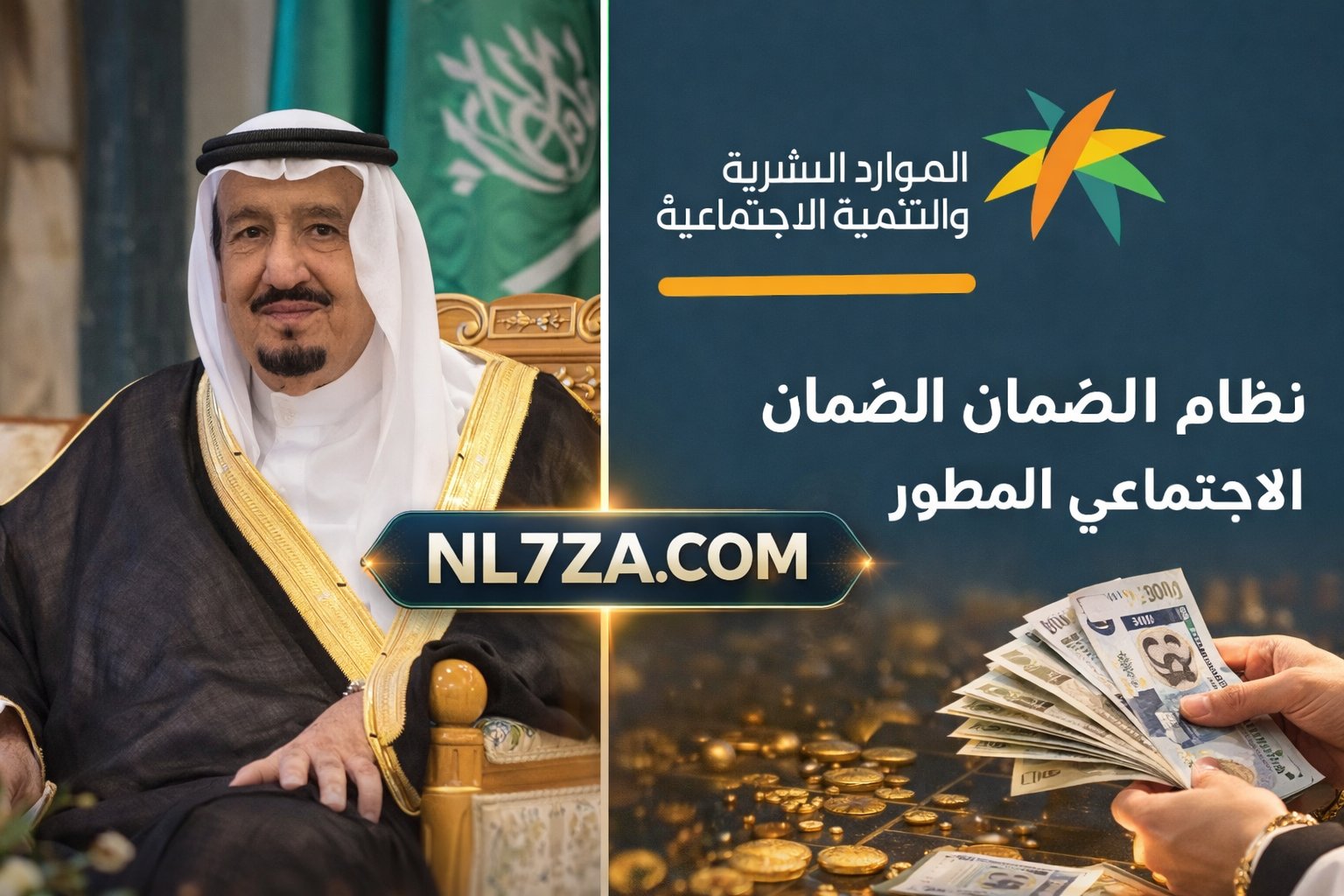 تحديد موعد صرف المكرمة الملكية 1447 في السعودية عقب تحديث بيانات الضمان الاجتماعي