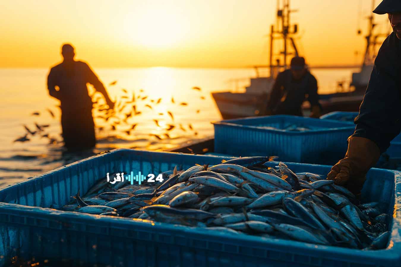 إنتاج السردين يتراجع بنحو 46% مع قيود التصدير وتدهور النشاط السمكي بسبب تغيرات المناخ والإجراءات الحكومية لضبط الأسعار في رمضان