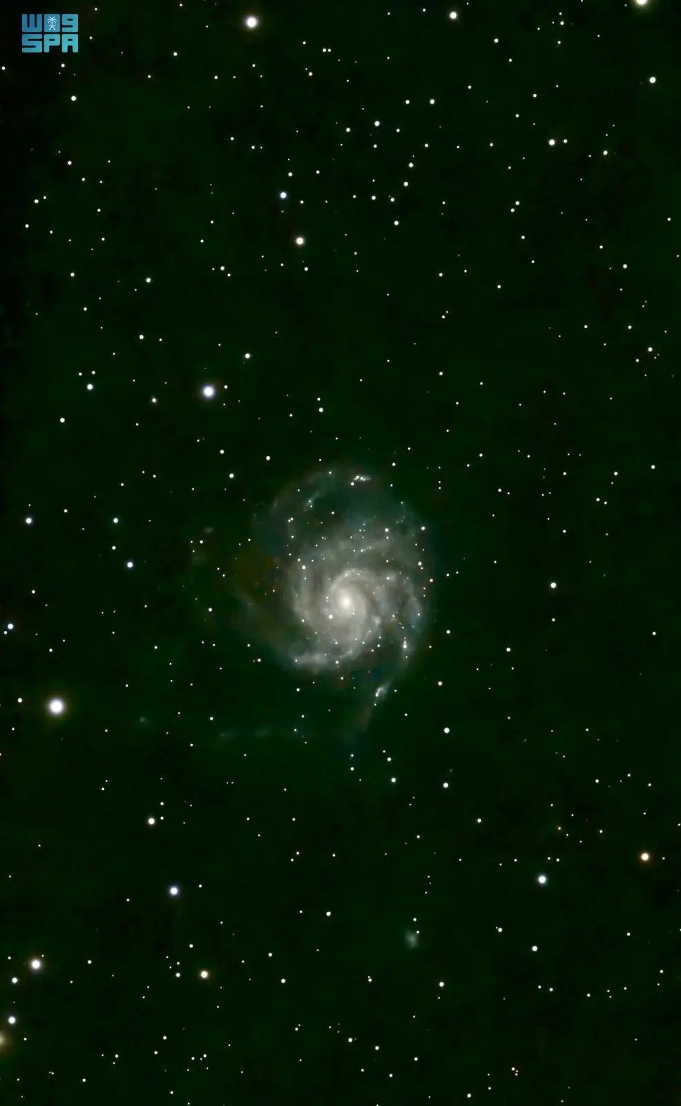 رصد مجرة دولاب الهواء في سماء السهلة جنوب رفحاء