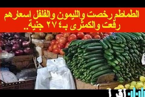 ارتفاع أسعار الخضروات الطماطم والليمون والفلفل يشهد قفزة تاريخية
