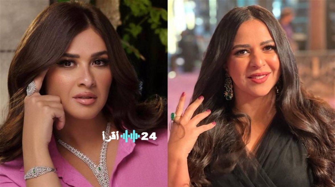 إيمي سمير غانم تستبعد المقارنة بياسمين عبد العزيز لفارق الجيل والخبرة