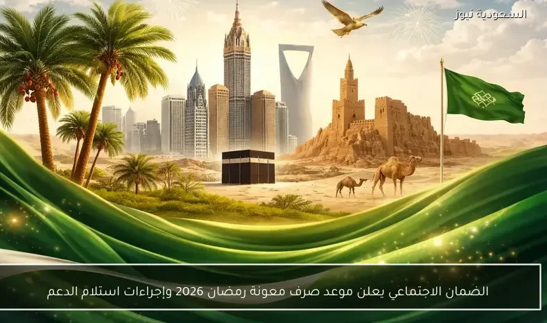 الضمان الاجتماعي يعلن موعد صرف معونة رمضان 2026 ويكشف خطوات استلام الدعم