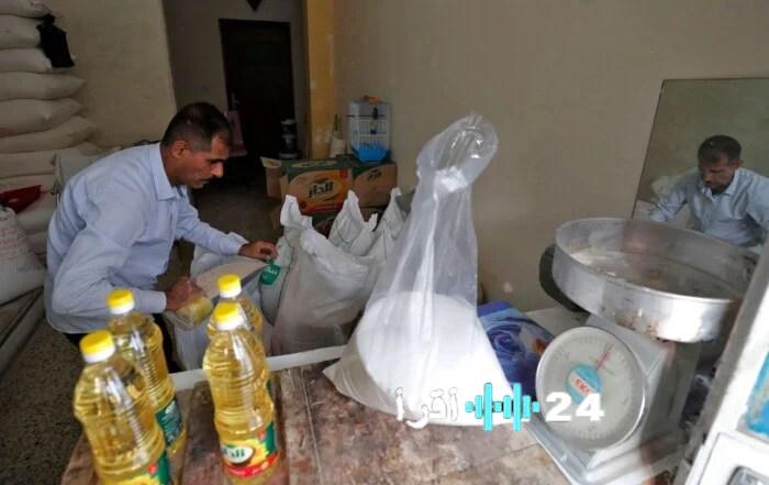 زيادة الرسوم المقررة لاستلام الحصة التموينية في العراق لتبلغ 1250 ديناراً عن كل فرد