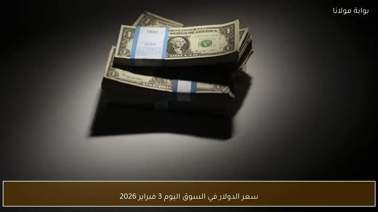«تحديثات هامة» سعر الدولار في السوق اليوم 3 فبراير 2026