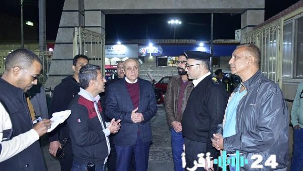 محافظ الأقصر يقوم بجولة تفقدية في مجمع مواقف شرق السكة وسوق الخضروات ويصدر توجيهات لمصادرة العربات المخالفة