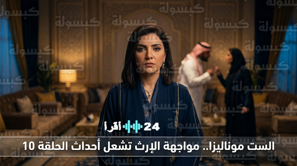 الست موناليزا الحلقة 10 موعد العرض الرسمي الجمعة 27 فبراير 2026 على منصة شاهد