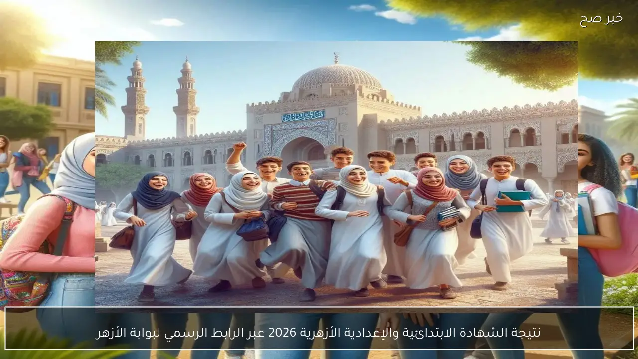 دليل شامل لاستخراج نتيجة الشهادة الابتدائية والإعدادية الأزهرية 2026 عبر الموقع الرسمي في 6 خطوات