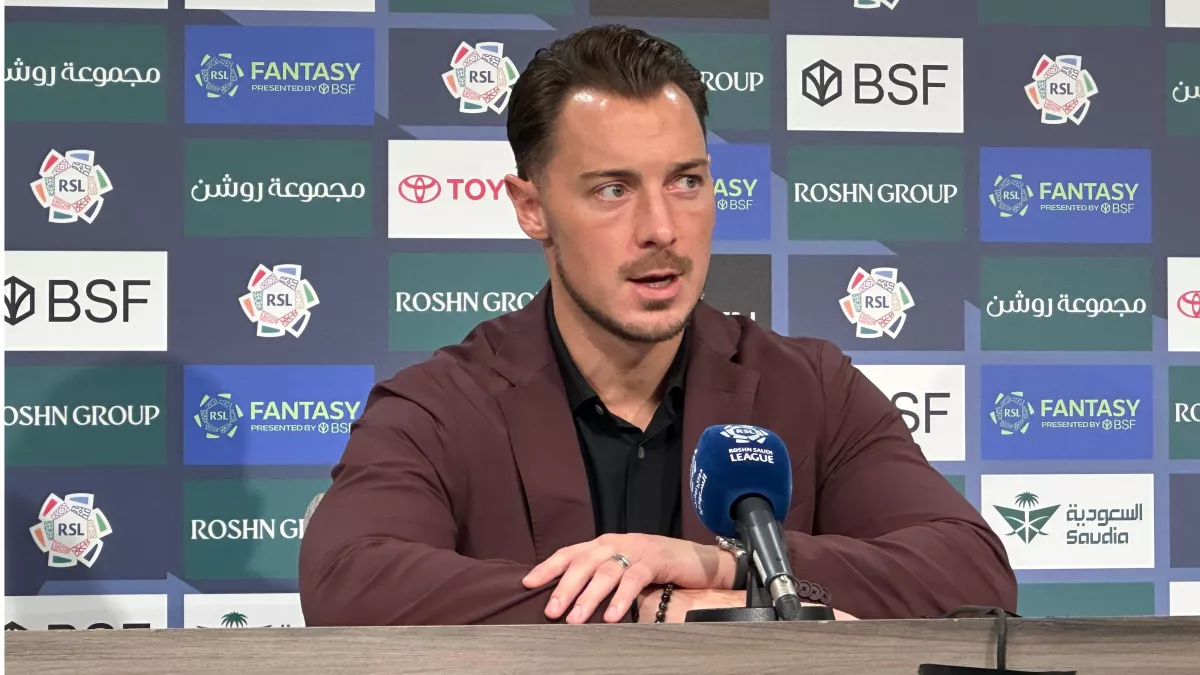 يايسله يكسر الصمت بعد أزمة المؤتمر ويصرح قبل موقعة النجمة بدوري روشن