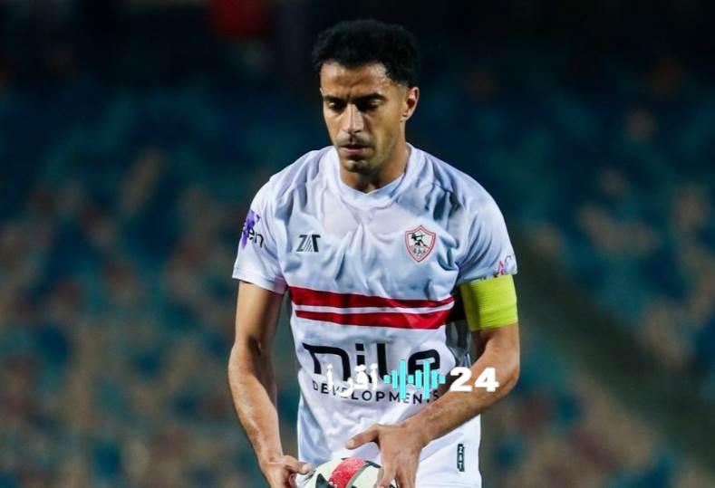 مصير مشاركة عمر جابر في قمة الزمالك وبيراميدز