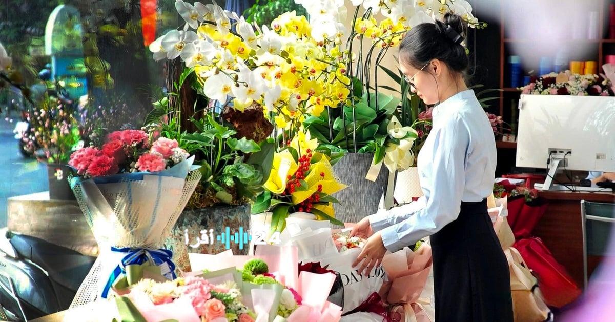 «ارتفاع أسعار الزهور المستوردة بمناسبة اليوم العالمي للمرأة بسبب الصراع»