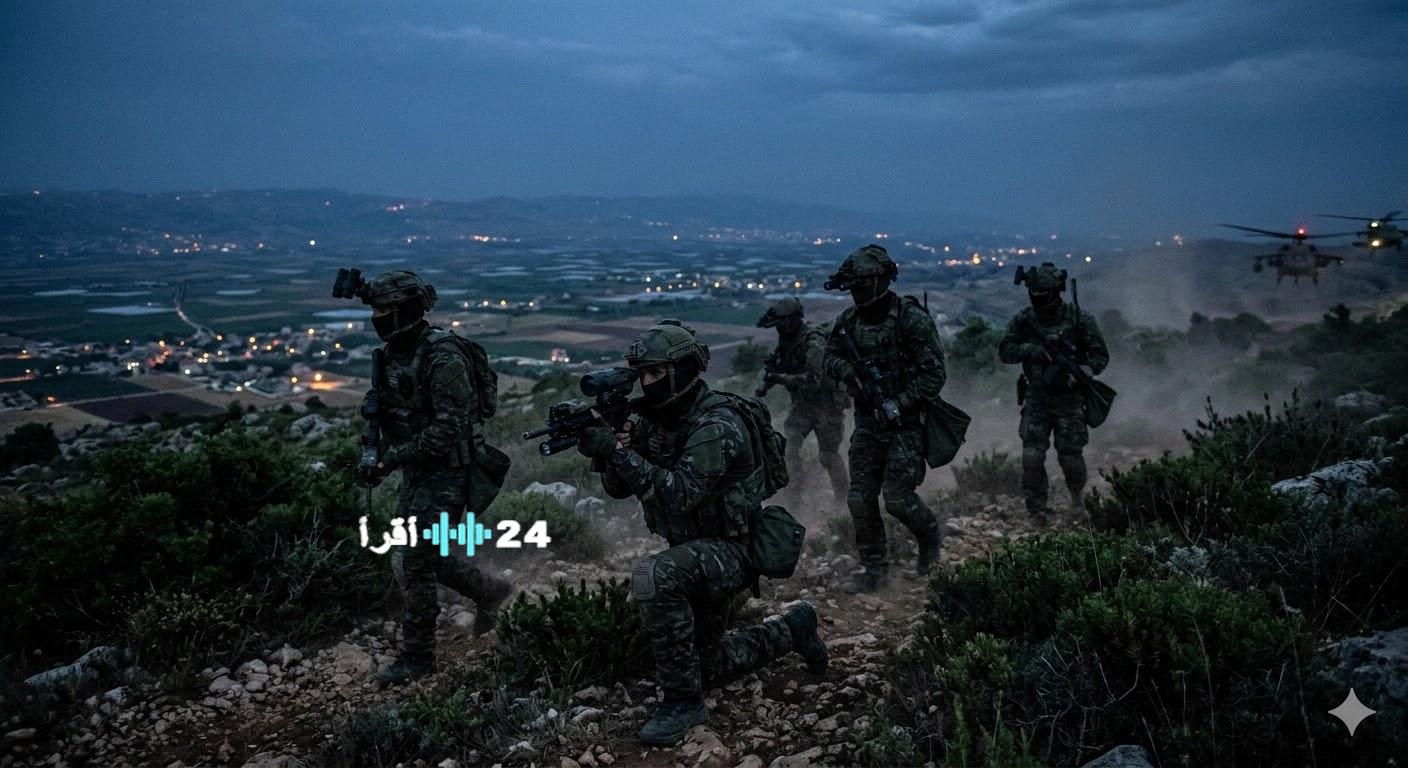 «نكسة استخبارية تفضح عملية إنزال إسرائيلية في البقاع اللبناني تسفر عن سقوط عدد كبير من الضحايا»